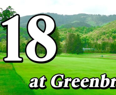 Competitive Golf Match at The Greenbrier Until This Happens...