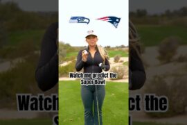 No, I didn’t film this early… #golf #viral #nfl #superbowl
