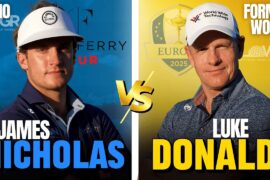 Can I beat Luke Donald? Former World #1 Golfer | Ryder Cup Captain | Pro vs Pro