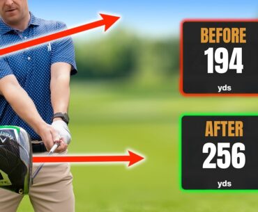 To Hit Driver Straight Always Position Your Arms Like This!