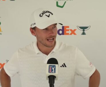 Nicolai Højgaard Gets Hot Late 🔥 | Five Birdies in Six Holes to Climb the Leaderboard