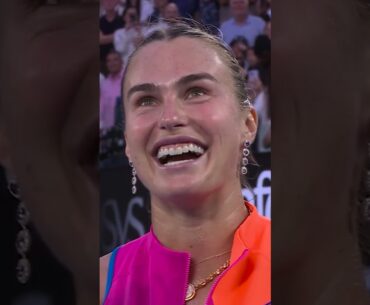 Sabalenka FANGIRLS over Federer! 🤣