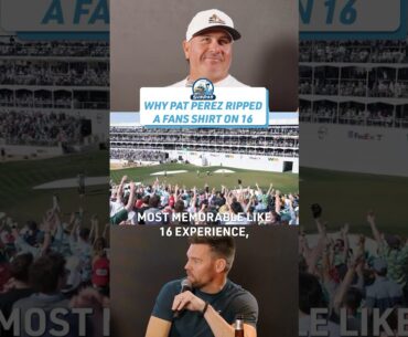 Why Pat Perez RIPPED a fans shirt in half on the ICONIC 16th hole