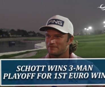 Freddy Schott Wins 1st DP World Tour Title, Beating Out Patrick Reed & Calum Hill In Playoff