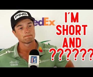 Viktor Hovland HATES His Golf Swing But He is in the Top 10 In Pheonix...