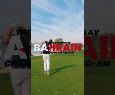 We played the Bahrain Championship Pro Am! Watch the full video on our YouTube now!