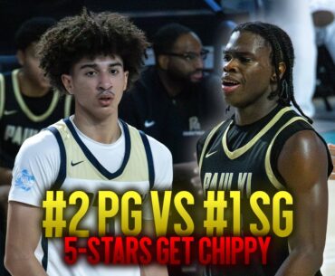 Cayden Daughtry vs Jordan Smith Jr!! 5-Star Guards GO AT IT at City of Palms