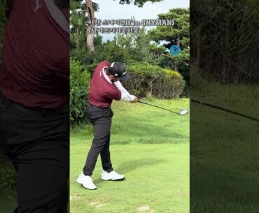 드라이버 뭐 있나? 냅다휘둘러!🔥😉 #이안 스나이먼(Ian SNYMAN/남아프리카공화국) [7s]