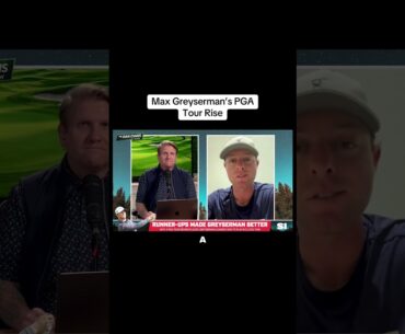 Max Greyserman’s “Late Bloomer” PGA Tour Rise 📈 #golf #pgatour #golflife