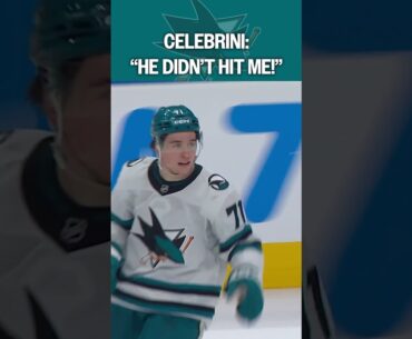 Celebrini’s a real one for this 💯