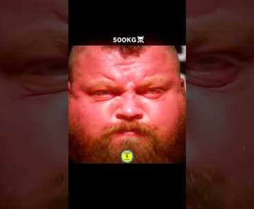 The Strongman Legend! 🏆 Eddie Hall lifts 500 kg like it's nothing! 👊