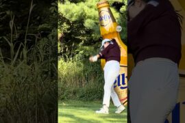 리듬으로 때리고 밸런스로 끝낸다  🔥❤️ | KLPGA 한진선(Jinseon Han) #응원릴레이 #한진선2025