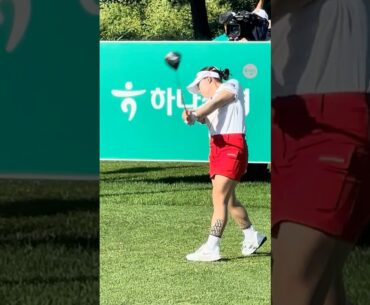 군더더기 없는 파워 🔥🤍❤️ | KLPGA 이다연(Dayeon Lee) #응원릴레이 #이다연2026