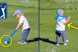 Bennett Scheffler swing analysis at the WM Phoenix Open