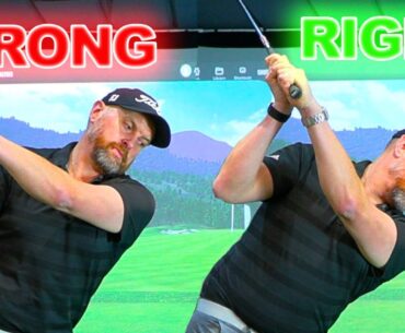 Don't Turn Your Shoulders In The Golf Swing, Do This Instead