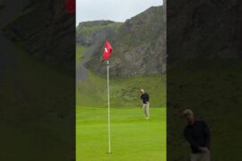 ASMR Golf in Iceland #golf #travel #iceland #island