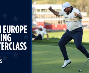 Team Europe Holing Putts For Fun at Bethpage | 2025 Ryder Cup