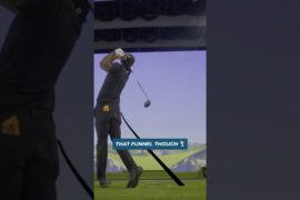 Sahith Theegala conquered Cenote 🫡 #tgl #golf #shorts