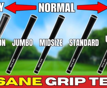 What Grip Size SHOULD You Play? How Much Difference Can It REALLY Make?