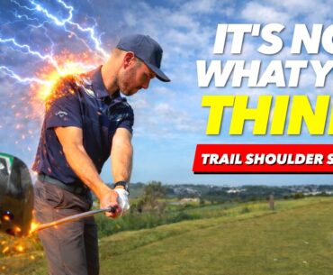 Move Your Trail Shoulder Like This In Your Golf Swing: You Will Rip It!