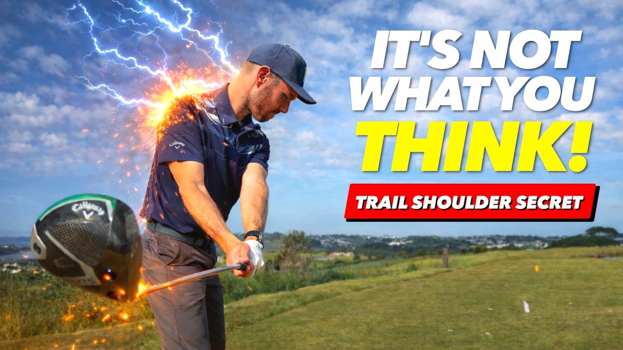 Move Your Trail Shoulder Like This In Your Golf Swing: You Will Rip It! Move Your Trail Shoulder Like This In Your Golf Swing: You Will Rip It!