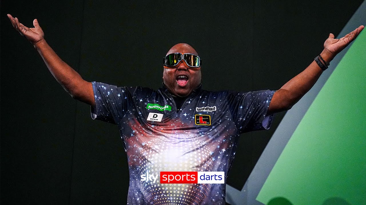 Another classic Leonard Gates Ally Pally walk-on 🕺 Another classic Leonard Gates Ally Pally walk-on 🕺