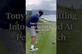 The wind at Pebble Beach is no joke. 😳 (📹: IG/ boydsummerhaysgolf)