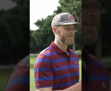 Hamish Blake hits CRAZY golf club.