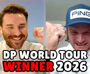 Freddy Schott über seinen ersten DP World Tour Sieg