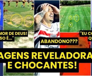 "Essas IMAGENS SÃO ASSUSTADORAS, cara! O SÃO PAULO..." CT de COTIA ABADONADO??? | OLHA ISSO!