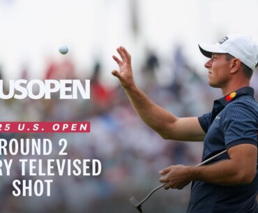 2025 U.S. Open Highlights: Viktor Hovland, Round 2 | Every Televised Shot