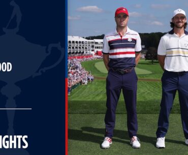Tommy Fleetwood vs Justin Thomas | Singles | Full Highlights | 2025 Ryder Cup