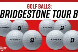 BRIDGESTONE TOUR B GOLF BALL COMPARISON