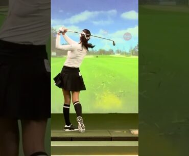 스윙이 곱다… 나비가 온다✨🤍🦋 | KLPGA 안예인(Yein An) #응원릴레이 #안예인2026