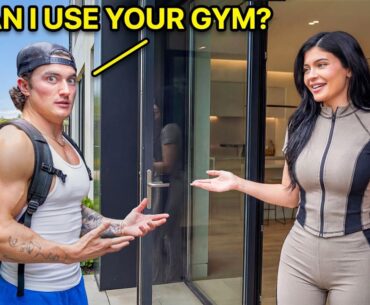 Asking Celebrity Billionaires to Workout in THEIR Home Gyms