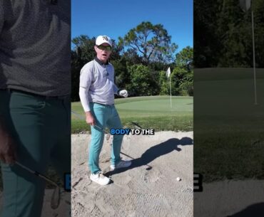 How to Play Bunker Shots on an Upslope