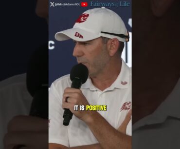 Sergio Garcia: OWGR System "Not Totally Fair" #shorts