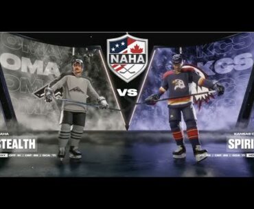 NAHA 2025-26 Season - Omaha Stealth (7-7-0) @ Kansas City Spirit (8-3-3)