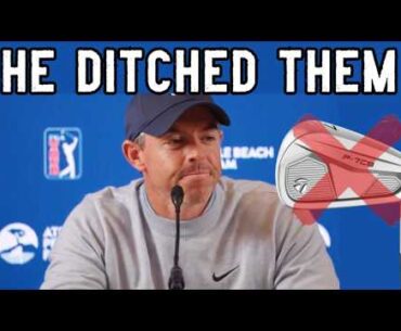 Rory Reveals the "Flaw" in TaylorMade's Cavity Irons... He's Done!