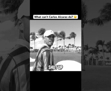 This isn’t even his main sport…