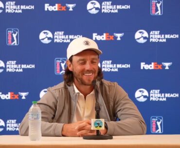 Tommy Fleetwood: “Traffic.” 😂 Funniest Moment + Full Media Session (Pebble Beach 2026)