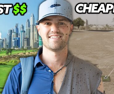 Dubai's Cheapest VS Most Expensive Golf Course