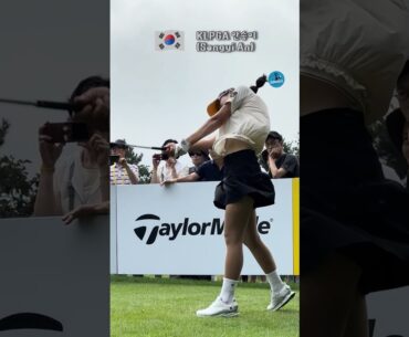 KLPGA 최다출전 내공샷 🔥❤️ #안송이 [RT+]