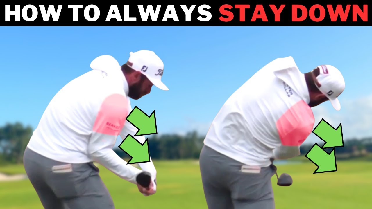 Why Amateur Golfers Can't Stop Standing Up Through The Golf Ball