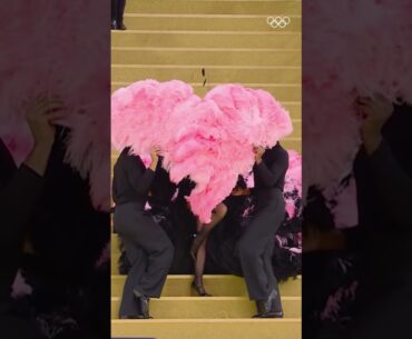 Lady Gaga’s Paris 2024 Opening Ceremony performance still gives us chills.  🩷🇫🇷 #Olympics