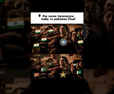 India vs Pakistan final 🥶💀