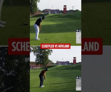 Hovland goes CLOSER than Scheffler! 🔥