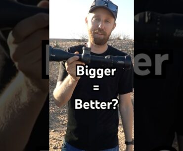 The Best Rifle Scope Size for Hunting