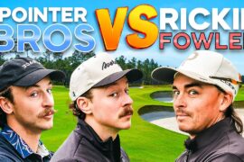 Can Two Average Golfers Beat PGA TOUR Pro Rickie Fowler?