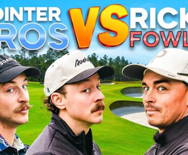 Can Two Average Golfers Beat PGA TOUR Pro Rickie Fowler?